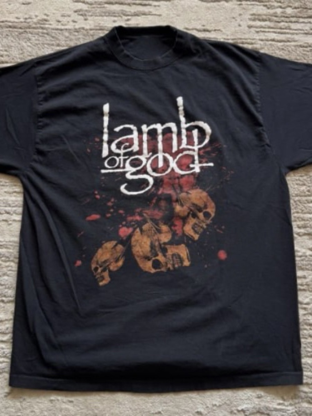 Black Lamb Of God t shirt